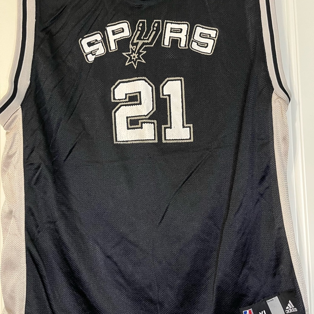 Adidas Spurs Basketball Jersey YXL